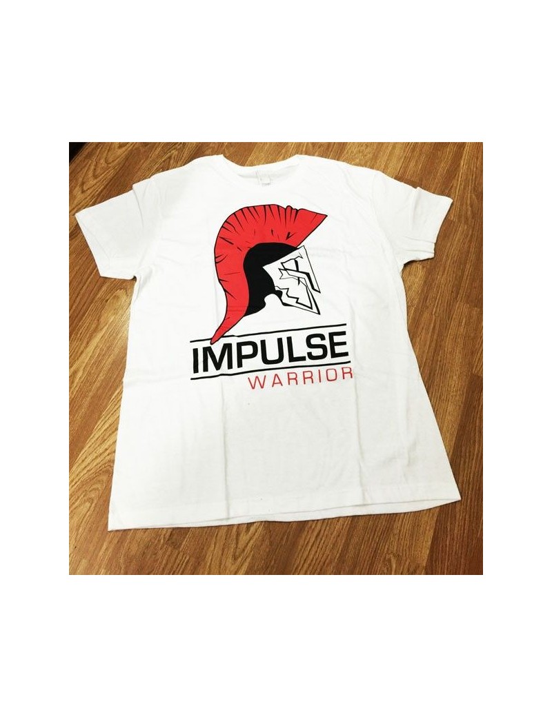 Camiseta Blanca Impulse Manga Corta - XL