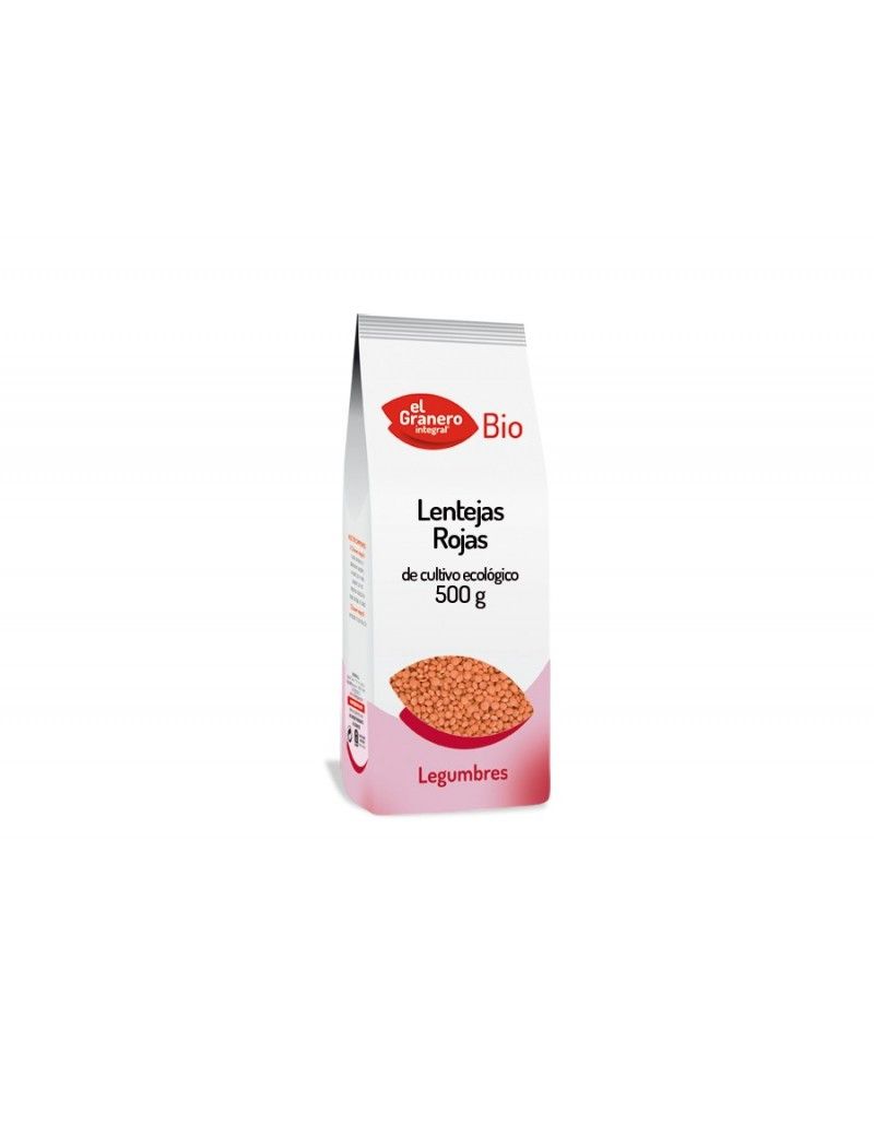 Lentejas Rojas Bio, 500g