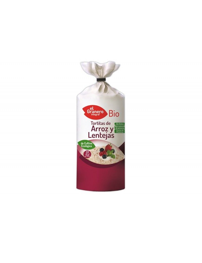 Tortitas de Arroz y Lentejas 115g