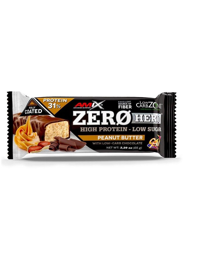 Zero Hero Protein bar 65g Doble chocolate