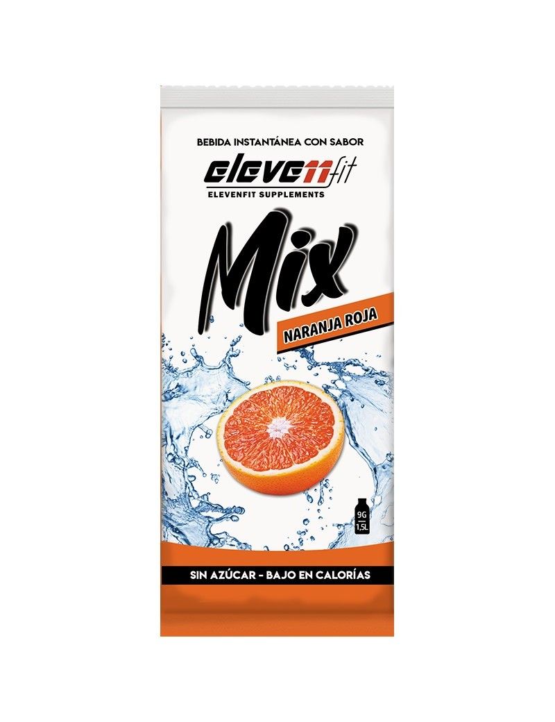 Bebida Mix Individual - Sabor Naranja Roja