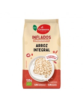 Arroz integral hinchado 125g