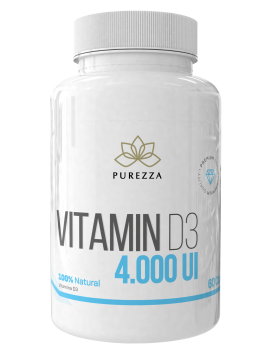 VITAMINA D3 4000 UI 60 caps...