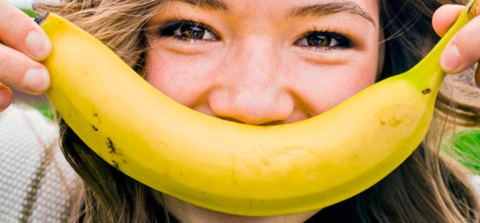 Banana sonriente